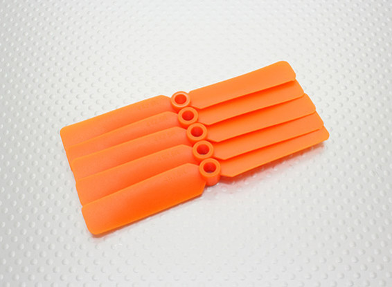 Hobbyking ™ Propeller 4x2,5 Orange (CW) (5 Stück)