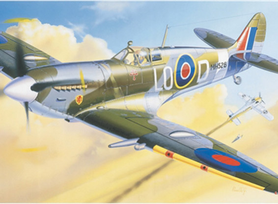 Italeri 1:72 Spitfire Mk.IX Plastikmodellbausatz