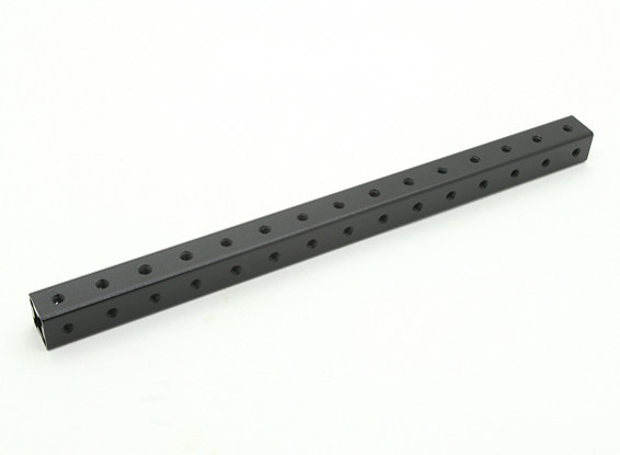 RotorBits Pre-Drilled eloxiertes Aluminium Construction Profil 150mm (schwarz)