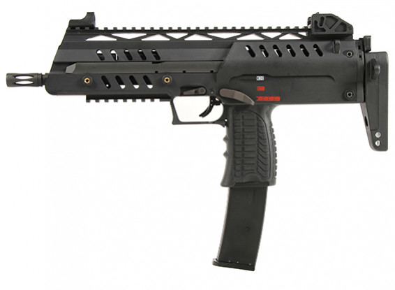 WE SMG 8 GBB Maschinenpistole (Schwarz)