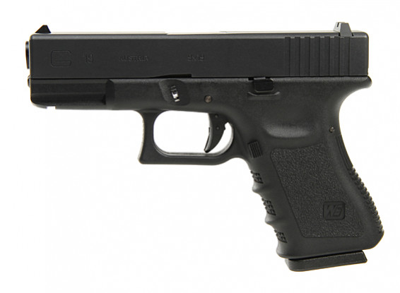 WE G19 GBB Pistol (Schwarz)