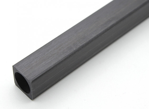 Carbon-Faser-Square Tube 10 x 10 x 250 mm