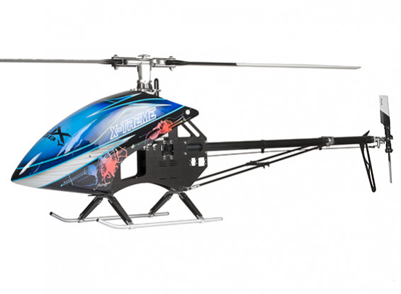 RJX X-treme 50 EP 600 Größe Helicopter Kit (Torque Tube Version)
