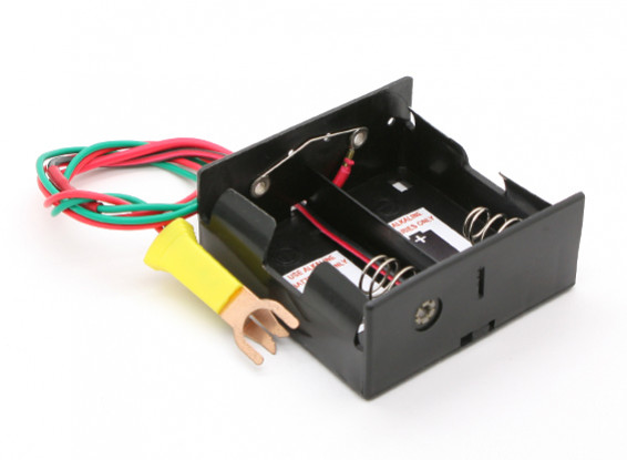 Cox Starter-Batterie-Kasten mit Glühkerzen-Clip