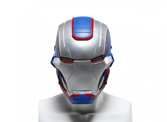 FMA Maschendraht-Vollgesichtsmaske (Ironmask3 Blau)