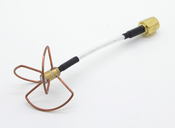 Zirkular polarisierte 5,8GHz Transmitter-Antenne (SMA) (LHCP) (60mm)