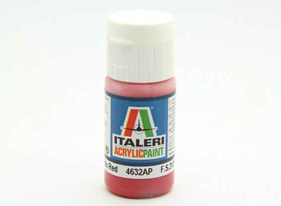 Italeri Acrylfarbe - Flach indischrot