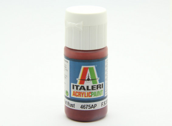 Italeri Acrylfarbe - Flach Rust