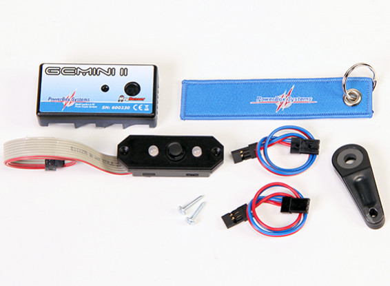 PowerBox Gemini II Voltage Regulator w / Sensorschalter