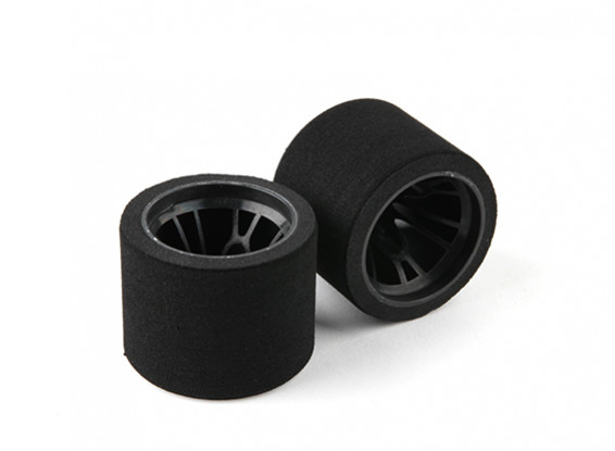 Xceed "Enneti" 1/12 Carbon-Teppich Rear Foam Tire Set (Medium SH30)