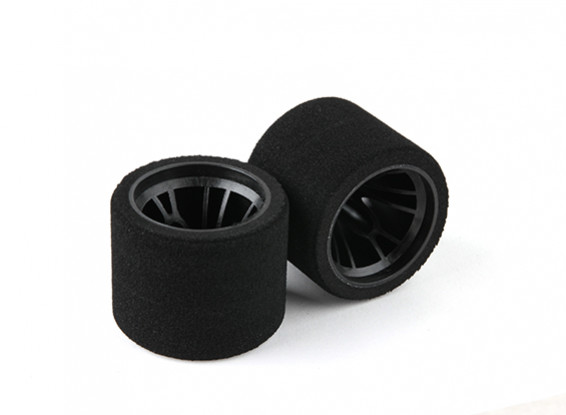 Xceed "Enneti" 1/12 Carbon-Teppich Rear Foam Tire Set (Hart sh35)