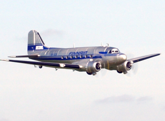 Hobbyking Reich Airlines / Finnair DC-3 Airliner EPO 1600mm (PNF)