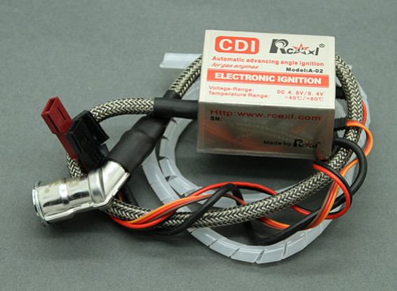 RCEXL Einzylinder CDI Zündung für NGK CM6-10mm 120 Grad Cap