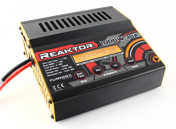 Turnigy REAKTOR 30A 1000W Balance Charger