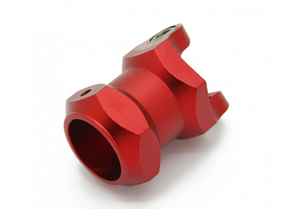CNC Aluminium 16mm Folding Multi-Rotor Rohrhalter mit Kugellager (rot)