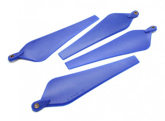 Acromodelle Folding Propeller 10x4.5 Blau (CW / CCW) (2 Stück)