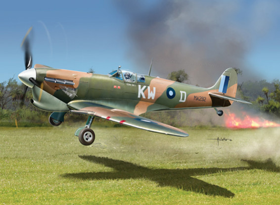 Italeri 1:48 Spitfire Mk.Vc Plastikmodellbausatz