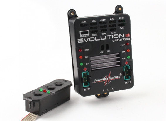 PowerBox Evolution Spektrum w / Sensorschalter