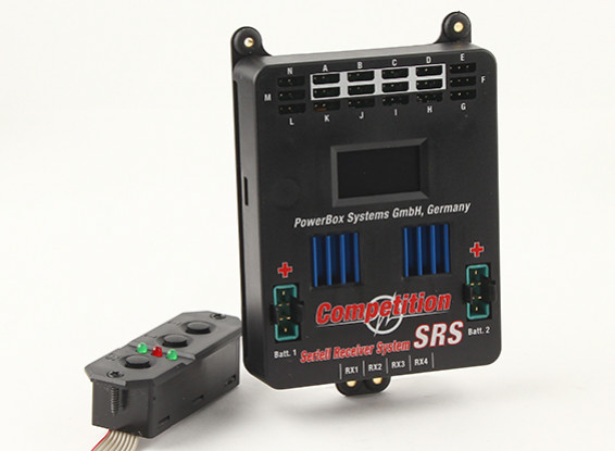 PowerBox Competition SRS w / Sensor-Schalter
