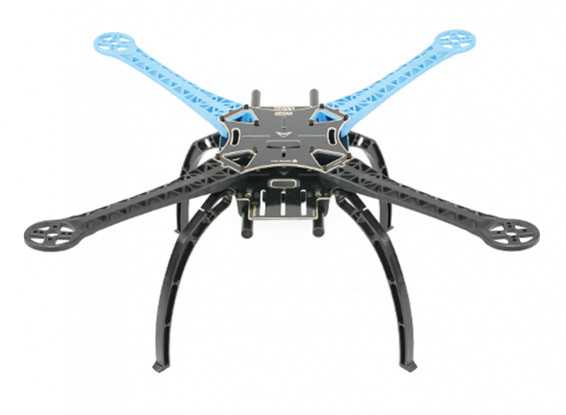 S500 Glass Fiber Quadcopter Rahmen 480mm - Integrierte PCB Version