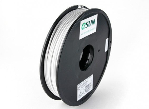 ESUN 3D-Drucker Glühfaden Weiß 3mm ABS 0,5 kg Spool