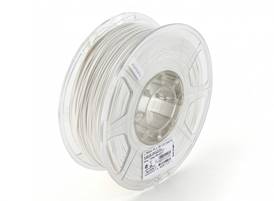ESUN 3D-Drucker Glühfaden Weiß 1.75mm PLA 1 KG Rolle