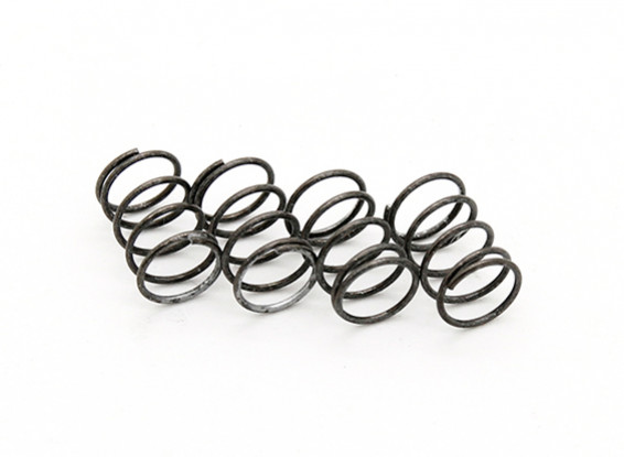 RiDE F1 Front Spring für Rubber Tire - Silber Soft (4 Stück)
