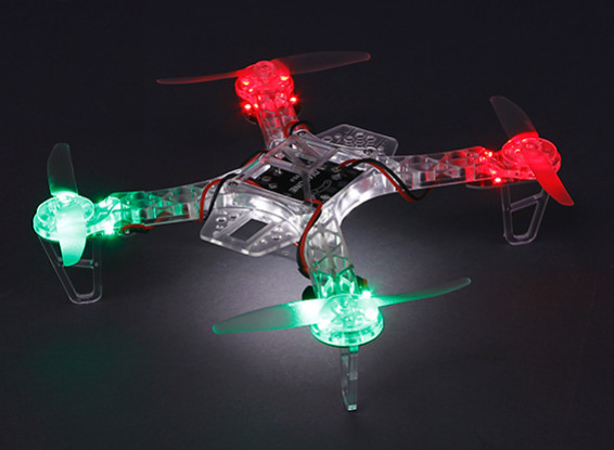 Hobbyking FPV250 Geist Ausgabe LED-Nacht Flyer FPV Quadrocopter
