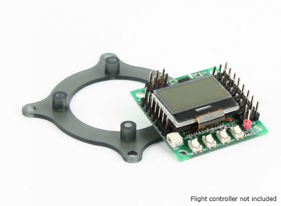 Mini Flight Controller-Adapter Montagesockel 45 / 30,5mm Naze32, KK Mini, CC3D, Mini APM (30,5 mm, 36 mm)