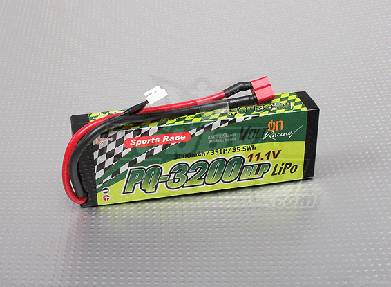 Polyquest 3200mAh 3S RLP 18C Racing Lipo-Pack