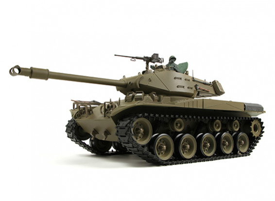 US-M41A3 Walker BullDog Licht RC Panzer RTR w / Airsoft, Tx, Sound Generator & Smoke (EU (EU-Warehouse)