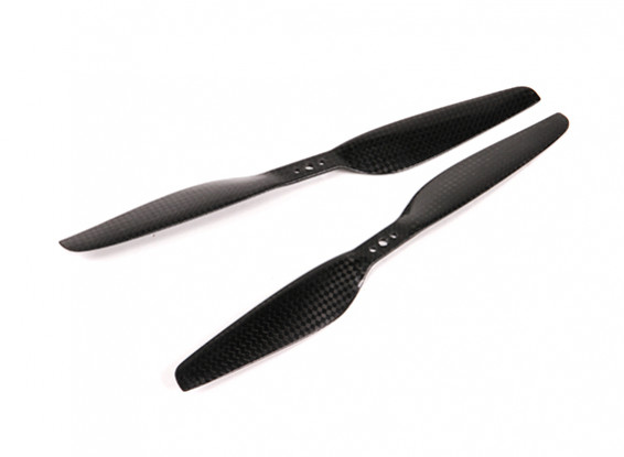 Acromodelle Carbon-Faser T-Style Propeller 9x3 (CW / CCW) (2 Stück)
