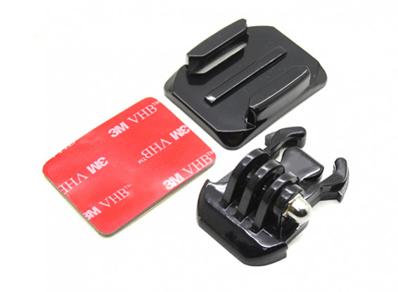 Helmhalter mit Schnellspanner für Turnigy Action Cam / GoPro Kamera