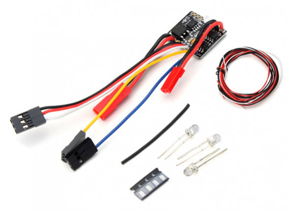 2 in 1 2S Lipo ESC w / LED-Licht-Set - OH35P01 1/35 Rock Crawler Kit