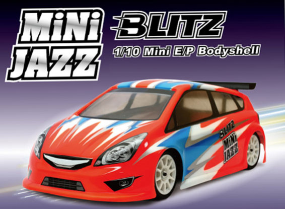 BLITZ Mini Jazz 1/10 EP Körper Shell (225mm) (0,8 mm)