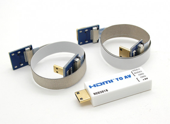RCD 3016 HDMI an den AV-Anschluss-Konverter