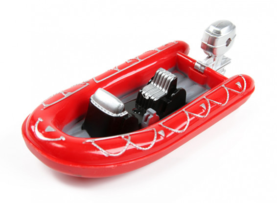1/50 Skala Spielzeug-Boot (rot)