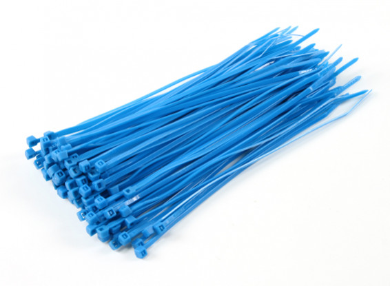 Kabelbinder 150mm x 3mm Blau (100pcs)