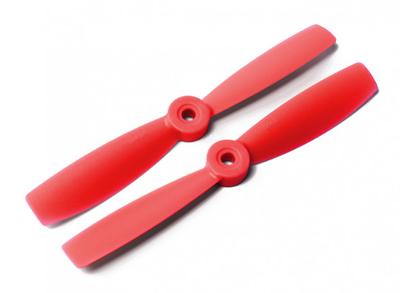 DYS Bull Nose Kunststoff Propellers T5045 (CW / CCW) (Rot) (2 Stück)