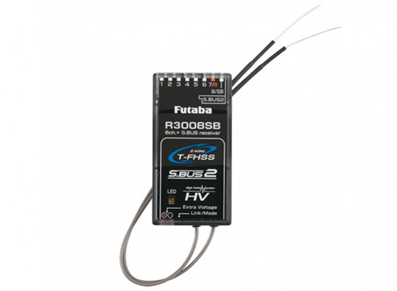 Futaba R3008SB 8/32 Kanal S.Bus2 High-Voltage-Empfänger