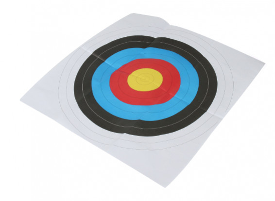Long Shot Portsmouth rundes Gesicht Papier Target (1 / Packung) 60 x 60 cm