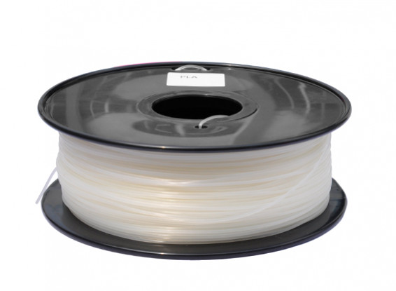 HobbyKing 3D Printer Filament 1.75mm PLA 1KG Spool (Transparent)