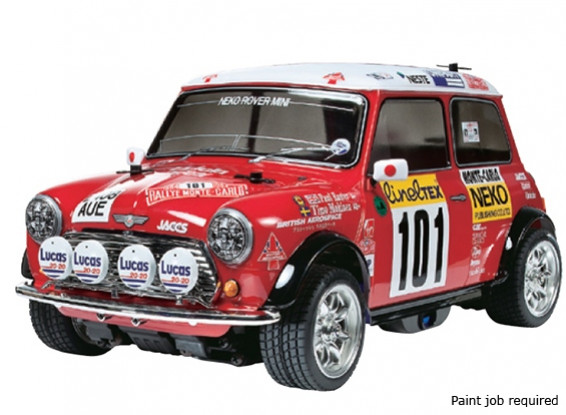 Tamiya Maßstab 1:10 Mini Cooper 94 Monte Carlo M-05 Chassis w / ESC 58483