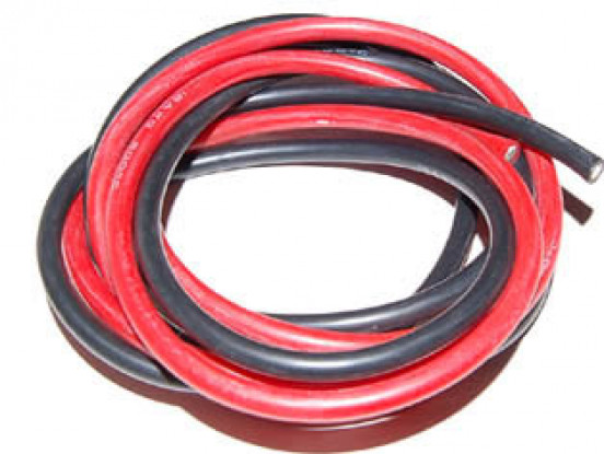 Silicon Draht 10AWG Super Soft (1mtr) RED