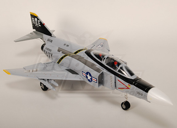 F4 Phantom II Kämpfer R / C Impeller-Jet Plug-n-Fly