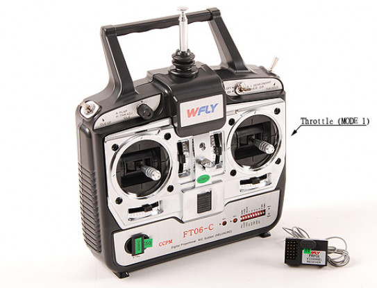 WFLY 6Ch Flight System (Mode1 35MHz)