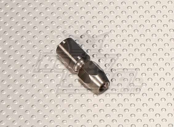 Stahlstütze Schaft-Adapter 5mm Motorwelle bis 4 mm Flexi Welle (1pc)