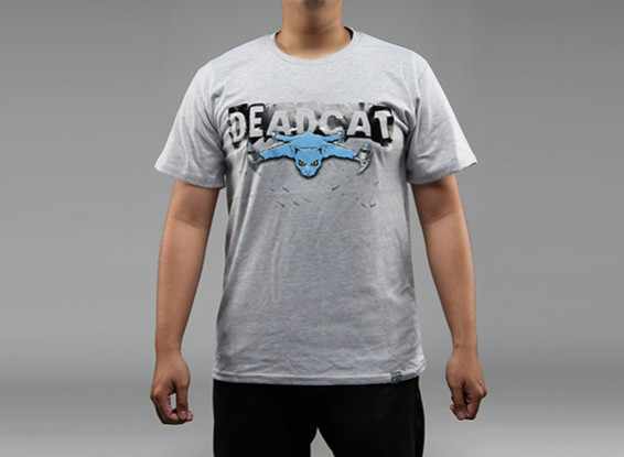 Hobbyking Bekleidung DeadCat 100pcnt Baumwoll-Shirt (XXL)