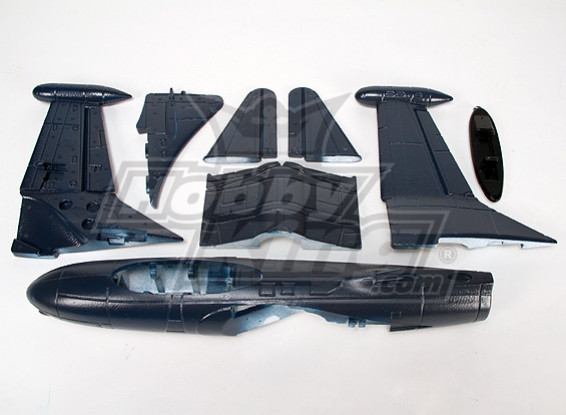 F9-F2 Blue Angels EDF Kampfjet Kit (EPO)