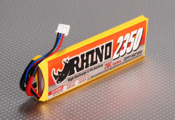 Rhino 2350mAh 2S1P 20C Lipo-Pack